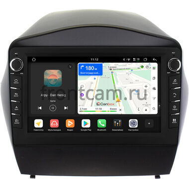 Hyundai ix35, Tucson 2 2009-2015 (для авто с камерой) Canbox H-Line 8834-9180 на Android 14 (4G-SIM, 6/128, DSP, IPS) С крутилками