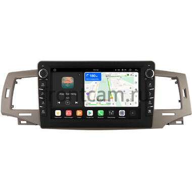 Toyota Corolla (E120/E130) 2003-2007, Allex 2004-2006 (правый руль, бежевая) Canbox H-Line 8833-9238 на Android 14 (4G-SIM, 4/64, DSP, IPS) С крутилками