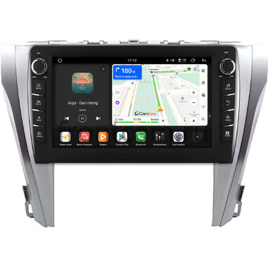 Toyota Camry XV55 2014-2018 (для авто с камерой, JBL) Canbox H-Line 8839-10-0027 на Android 14 (4G-SIM, 8/128, DSP, QLed) С крутилками