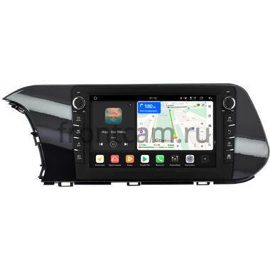 Hyundai i20 3 2020-2024 (глянцевая) Canbox H-Line 8838-10-0250 на Android 14 (4G-SIM, 6/128, DSP, QLed) С крутилками