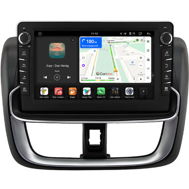 Toyota Vios 3 2013-2026, Yaris 3 (XP150) 2017-2022 Canbox H-Line 8838-10-0432 на Android 14 (4G-SIM, 6/128, DSP, QLed) С крутилками