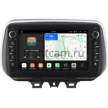 Hyundai Tucson 3 2018-2021 Canbox H-Line 8837-10-0609 на Android 14 (4G-SIM, 4/64, DSP, QLed) С крутилками