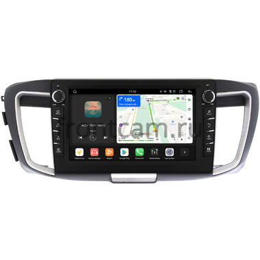 Honda Accord 9 2012-2019 Canbox H-Line 8838-10-1151 на Android 14 (4G-SIM, 6/128, DSP, QLed) С крутилками