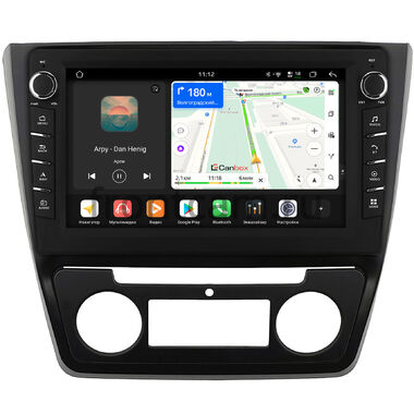 Skoda Yeti 2009-2018 (с климат-контролем) Canbox H-Line 8837-10-1341 на Android 14 (4G-SIM, 4/64, DSP, QLed) С крутилками