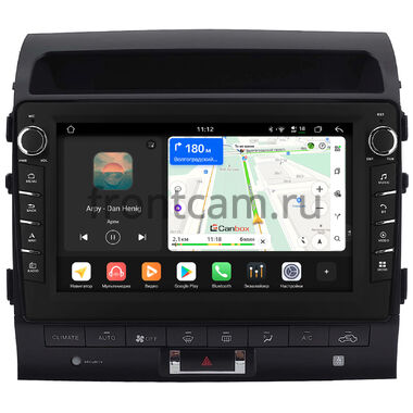 Toyota Land Cruiser 200 2012-2015 (матовая, Тип B, can LZ) Canbox H-Line 8838-10-2571 на Android 14 (4G-SIM, 6/128, DSP, QLed) С крутилками