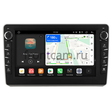 Ford Transit 2006-2013 (серая) Canbox H-Line 8837-10-FR134T на Android 14 (4G-SIM, 4/64, DSP, QLed) С крутилками
