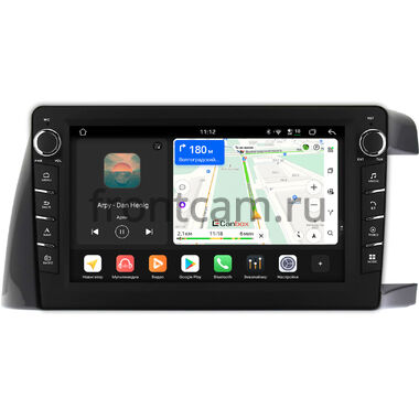 Toyota Wish 2003-2009 (Тип 2) Canbox H-Line 8837-10-TO383T на Android 14 (4G-SIM, 4/64, DSP, QLed) С крутилками