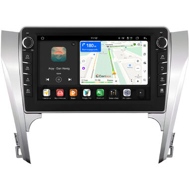 Toyota Camry XV50 2011-2014 Canbox H-Line 8838-1003 на Android 14 (4G-SIM, 6/128, DSP, QLed) С крутилками (для авто с камерой, JBL)