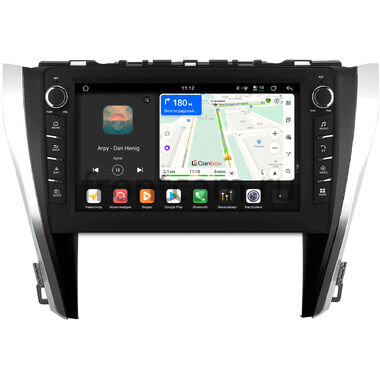 Toyota Camry XV55 2014-2018 (для авто с камерой, JBL) Canbox H-Line 8839-1027 на Android 14 (4G-SIM, 8/128, DSP, QLed) С крутилками