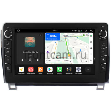 Toyota Sequoia 2, Tundra 2 2007-2022 Canbox H-Line 8837-1055 на Android 14 (4G-SIM, 4/64, DSP, QLed) С крутилками (с усилителем JBL)