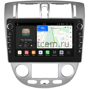 Chevrolet Lacetti 2004-2013 (тип 1, серая, Универсал/Седан с климат-контролем) Canbox H-Line 8838-1081 на Android 14 (4G-SIM, 6/128, DSP, QLed) С крутилками