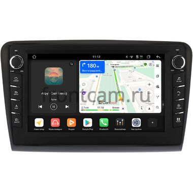 Skoda Superb 2 (B6) 2008-2015 Canbox H-Line 8839-1085 на Android 14 (4G-SIM, 8/128, DSP, QLed) С крутилками