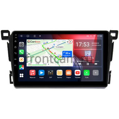 Toyota RAV4 4 (XA40) 2012-2019 Canbox L-Line 4167-9-1285 на Android 10 (4G-SIM, 3/32, TS18, DSP, QLed)