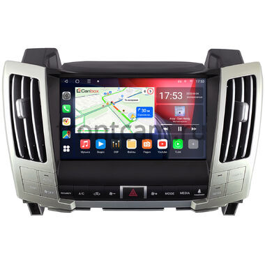 Lexus RX 300, RX 330, RX 350, RX 400h (2003-2009) Canbox L-Line 4167-9-1626 на Android 10 (4G-SIM, 3/32, TS18, DSP, QLed)