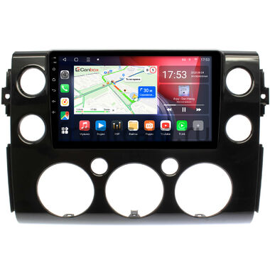 Toyota FJ Cruiser (2006-2022) (черная, глянцевая) Canbox L-Line 4167-9-188 на Android 10 (4G-SIM, 3/32, TS18, DSP, QLed)