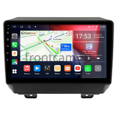 Jeep Wrangler 4 (JL) (2017-2023) Canbox L-Line 4167-9-327 на Android 10 (4G-SIM, 3/32, TS18, DSP, QLed)
