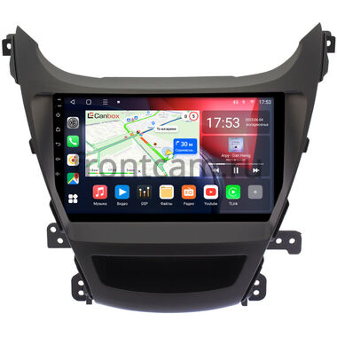 Hyundai Elantra 5 (MD) (2013-2016) Canbox L-Line 4167-9023 для авто без камеры на Android 10 (4G-SIM, 3/32, TS18, DSP, QLed)