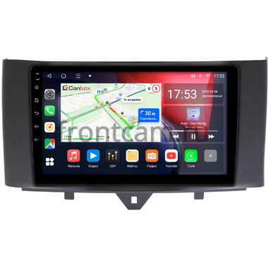 Smart Fortwo 2 (2011-2015) Canbox L-Line 4167-9251 на Android 10 (4G-SIM, 3/32, TS18, DSP, QLed)