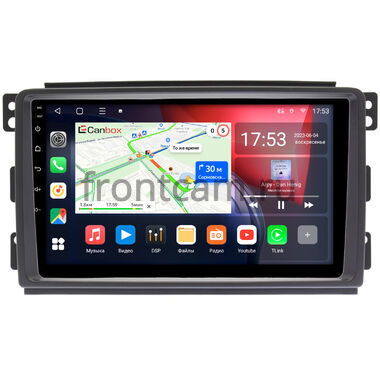 Smart Forfour (2004-2006), Fortwo 2 (2007-2011) Canbox L-Line 4167-9289 на Android 10 (4G-SIM, 3/32, TS18, DSP, QLed)