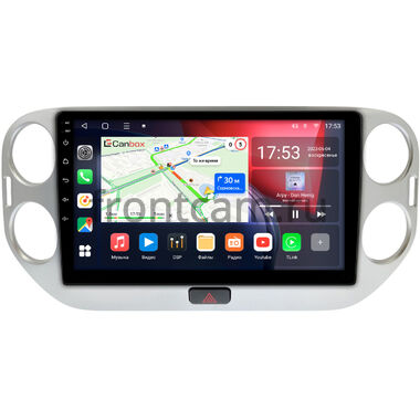 Volkswagen Tiguan (2007-2018) Canbox L-Line 4168-10-077 на Android 10 (4G-SIM, 3/32, TS18, DSP, QLed)