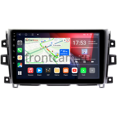 Nissan Navara (Frontier) 4 (D23) (2014-2024) Canbox L-Line 4168-10-1116 на Android 10 (4G-SIM, 3/32, TS18, DSP, QLed)
