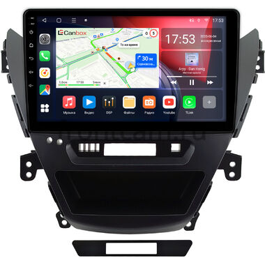 Hyundai Elantra 5 (MD), Avante 5 2010-2015 Canbox L-Line 4168-10-1369 на Android 10 (4G-SIM, 3/32, TS18, DSP, QLed)