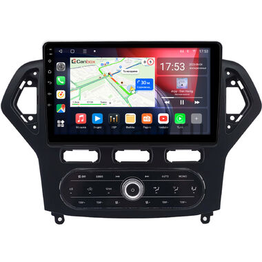 Ford Mondeo 4 2006-2010 (Тип 2) Canbox L-Line 4168-10-2184 встроенный климат на Android 10 (4G-SIM, 3/32, TS18, DSP, QLed)