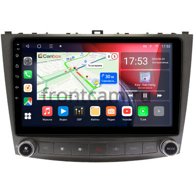 Lexus IS 2 (2005-2016) Canbox L-Line 4168-10-250 на Android 10 (4G-SIM, 3/32, TS18, DSP, QLed)