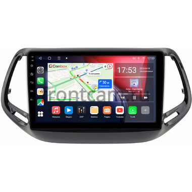 Jeep Compass 2 (2017-2024) Canbox L-Line 4168-10-3500 на Android 10 (4G-SIM, 3/32, TS18, DSP, QLed)