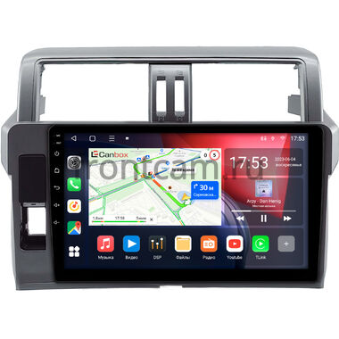 Toyota Land Cruiser Prado 150 2013-2017 (Тип 2) Canbox L-Line 4168-1051 на Android 10 (4G-SIM, 3/32, TS18, DSP, QLed)