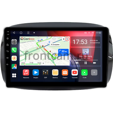 Smart Fortwo 3, Forfour 2 2014-2024 (для авто с цветным экраном) Canbox L-Line 4169-9-0637 на Android 10 (4G-SIM, 2/32, TS18, DSP, QLed)