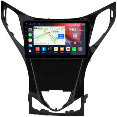 Hyundai Grandeur 5, Azera 2 2011-2016 (глянцевая) Canbox L-Line 4169-9-0837 на Android 10 (4G-SIM, 2/32, TS18, DSP, QLed)