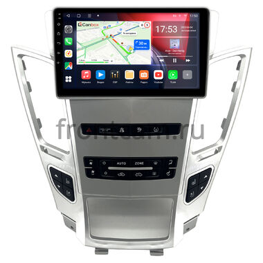 Cadillac CTS 2 2007-2014 (cеребристый) Canbox L-Line 4169-9-1653 на Android 10 (4G-SIM, 2/32, TS18, DSP, QLed)