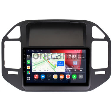 Mitsubishi Pajero 3, Montero 3 1999-2006 (черная) Canbox L-Line 4169-9-266 на Android 10 (4G-SIM, 2/32, TS18, DSP, QLed)