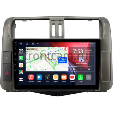 Toyota Land Cruiser Prado 150 (2009-2013) (для авто с круговым обзором) Canbox L-Line 4169-9-2750 на Android 10 (4G-SIM, 2/32, TS18, DSP, QLed)