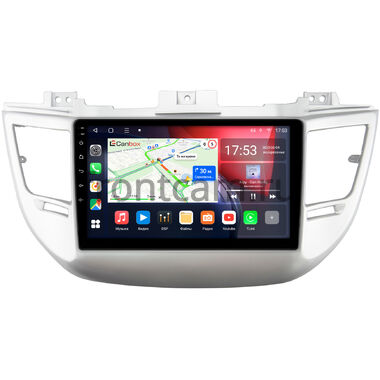 Hyundai Tucson 3 (2015-2018) Canbox L-Line 4169-9041 на Android 10 (4G-SIM, 2/32, TS18, DSP, QLed) для авто без камеры
