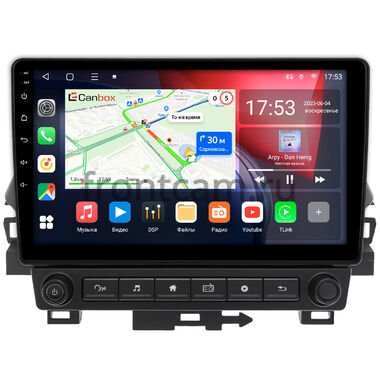 Mitsubishi Eclipse Cross 2017-2024 (взамен магнитолы с крутилками) Canbox L-Line 4296-9-0285 на Android 10 (4G-SIM, 6/128, TS18, DSP, QLed)
