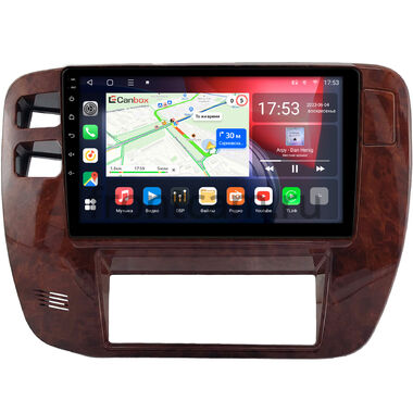 Nissan Patrol (Y61) 1997-2004 (цвет дерево) Canbox L-Line 4296-9-0333 на Android 10 (4G-SIM, 6/128, TS18, DSP, QLed)