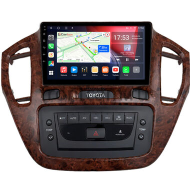 Toyota Highlander (U20), Kluger (XU20) 2000-2007 (орех) Canbox L-Line 4296-9-1562 на Android 10 (4G-SIM, 6/128, TS18, DSP, QLed)