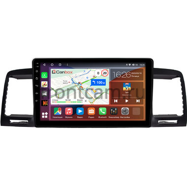 Toyota Corolla (E120/E130) 2003-2007 (правый руль, черная) Canbox Logic-i3 5737-9-0752 на Android 13 (4G-SIM, 6/128, DSP, 360, QLed)