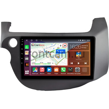 Honda Jazz 2 2008-2014 (левый руль) Canbox Logic-i3 5737-9-0754 на Android 13 (4G-SIM, 6/128, DSP, 360, QLed)