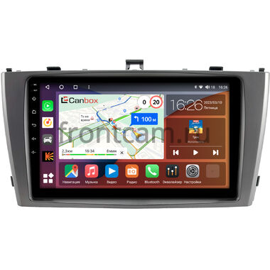 Toyota Avensis 3 2008-2015 (серебро) Canbox Logic-i3 5737-9-3018 на Android 13 (4G-SIM, 6/128, DSP, 360, QLed)
