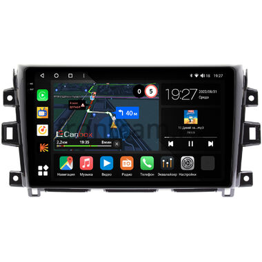 Nissan Navara (Frontier) 4 (D23) (2014-2024) Canbox M-Line 2K 4176-10-1116 на Android 10 (4G-SIM, 2/32, DSP, QLed)