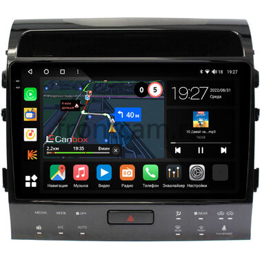 Toyota Land Cruiser 200 2007-2009 для авто с Navi (тип С) Canbox M-Line 2K 4176-10-1201 на Android 10 (4G-SIM, 2/32, DSP, QLed)