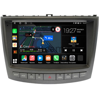Lexus IS 2 (2005-2016) Canbox M-Line 2K 4176-10-1677 на Android 10 (4G-SIM, 2/32, DSP, QLed)
