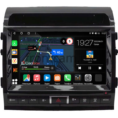 Toyota Land Cruiser 200 2013-2015 (Тип В) Canbox M-Line 2K 4176-10-2146 на Android 10 (4G-SIM, 2/32, DSP, QLed)