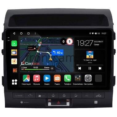 Toyota Land Cruiser 200 2013-2015 (Тип A, canbus LZ) Canbox M-Line 2K 4176-10-2572 на Android 10 (4G-SIM, 2/32, DSP, QLed)