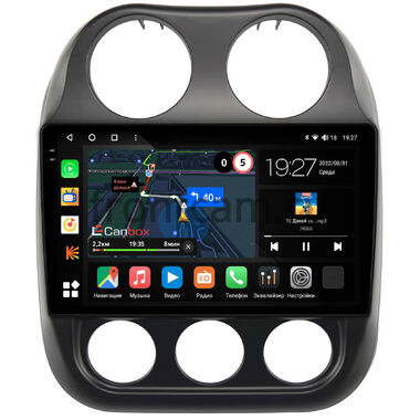 Jeep Compass, Liberty (Patriot) (2009-2016) Canbox M-Line 2K 4176-10-810 на Android 10 (4G-SIM, 2/32, DSP, QLed)
