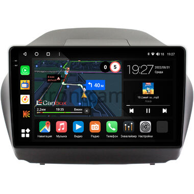 Hyundai ix35, Tucson 2 2009-2015 Canbox M-Line 2K 4176-1043 на Android 10 (4G-SIM, 2/32, DSP, QLed) (для авто без камеры)