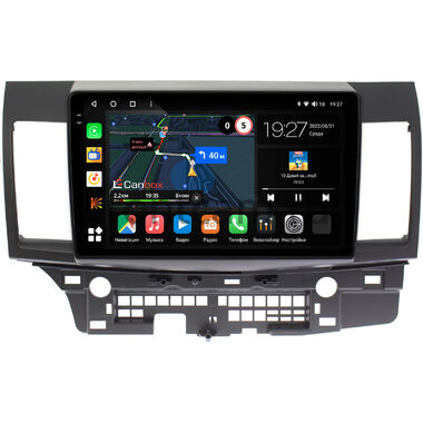 Mitsubishi Lancer 10 2007-2017 (для авто с Rockford) Canbox M-Line 2K 4176-1047 на Android 10 (4G-SIM, 2/32, DSP, QLed)